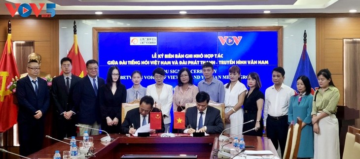 La Voz de Vietnam busca fortalecer cooperación con radioemisora china - ảnh 1