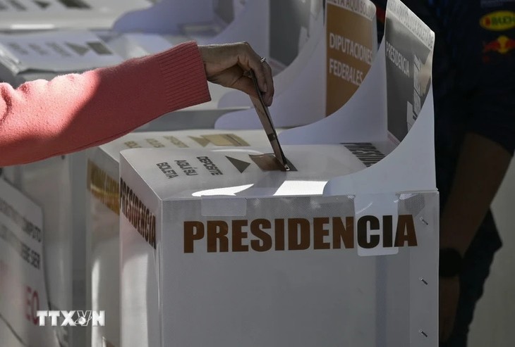 Celebran eleciones generales de 2024 en México  - ảnh 1