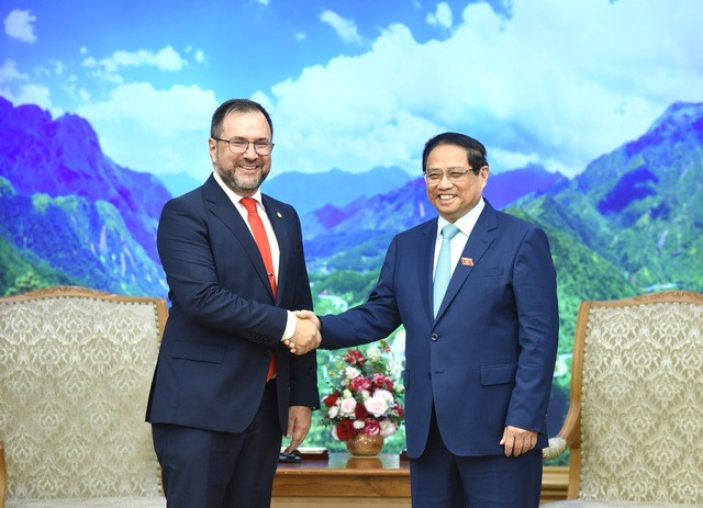 Primer Ministro de Vietnam recibe al Ministro de Relaciones Exteriores de Venezuela - ảnh 1