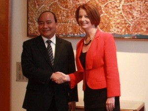 รองนายกรัฐมนตรี NguyenXuanPhuc เดินทางไปเยือนออสเตรเลีย - ảnh 1