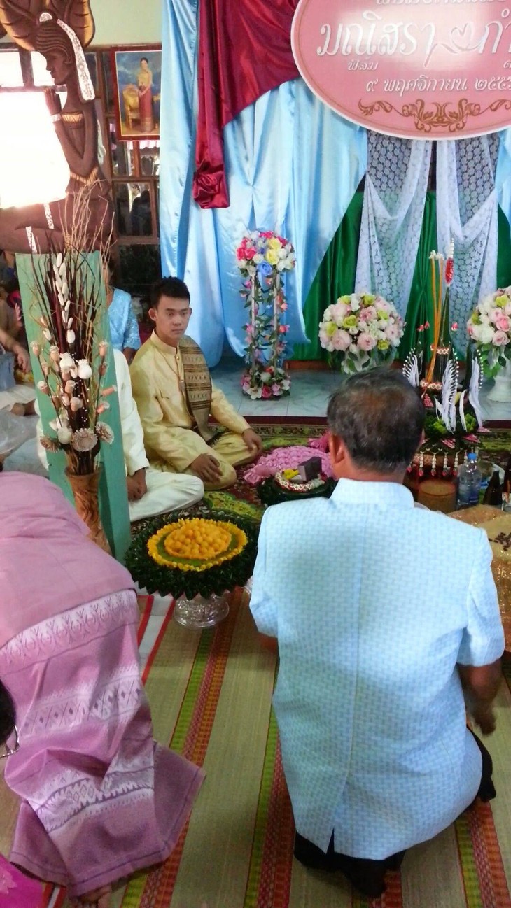 ขนบธรรมเนียมประเพณีการแต่งงานของไทย - ảnh 1