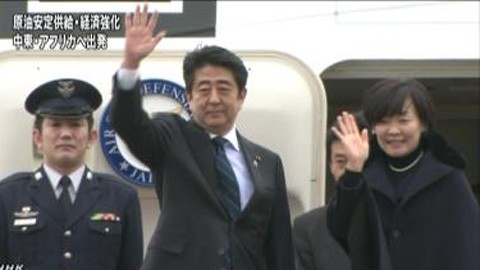 นายกรัฐมนตรีญี่ปุ่นเยือนตะวันออกกลางและแอฟริกา - ảnh 1
