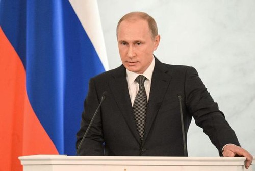 ประธานาธิบดีรัสเซียอ่านสาส์นสหพันธรัฐรัสเซียประจำปี - ảnh 1