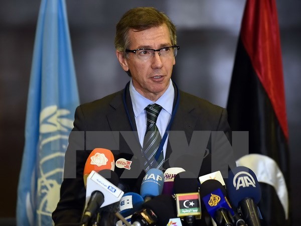 สหประชาชาติประกาศข้อเสนอ 6 ข้อเพื่อยุติวิกฤตในลิเบีย - ảnh 1