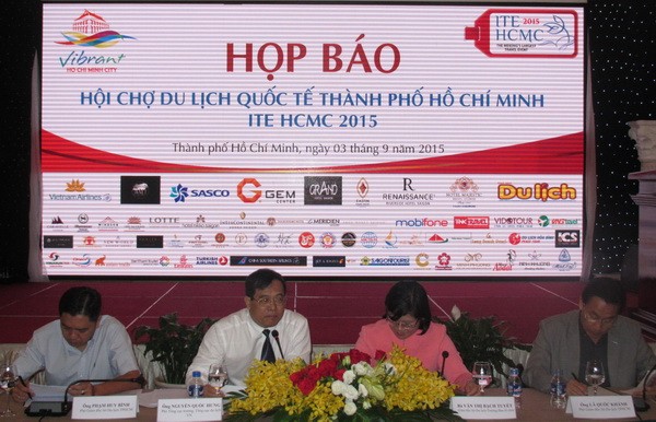 งานแสดงสินค้าการท่องเที่ยวนานาชาติ ITC HCMC 2015 - ảnh 1