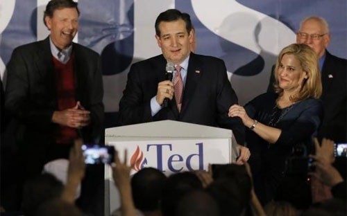 นาย Ted Cruz ได้รับชัยชนะในการเลือกตั้งเบื้องต้นของพรรครีพับลิกันในรัฐไอโอวา - ảnh 1