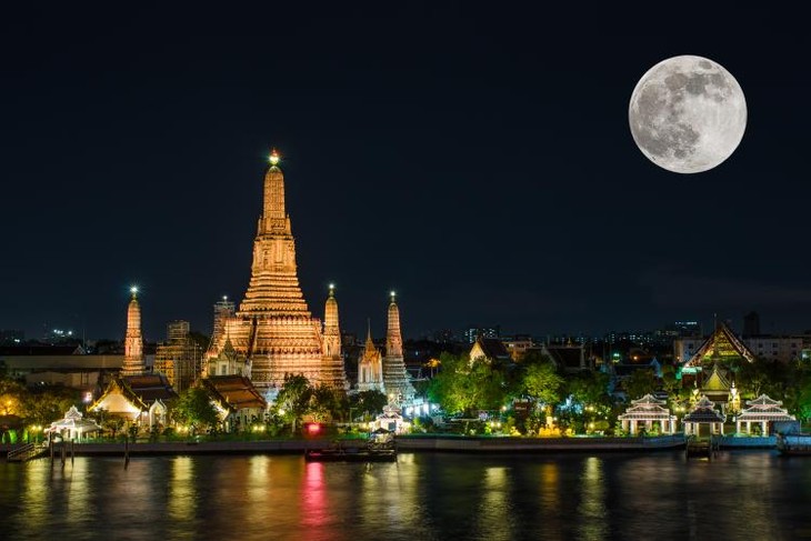  Super Full Moon ที่เมืองไทยเมื่อ 14 พฤศจิกายน 59 ตรงกับวันลอยกระทงด้วย - ảnh 1