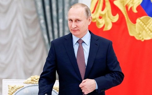 บรรดาผู้นำโลกอวยพรนาย วลาดีเมียร์ ปูติน ที่ได้รับเลือกให้ดำรงตำแหน่งประธานาธิบดีรัสเซีย - ảnh 1
