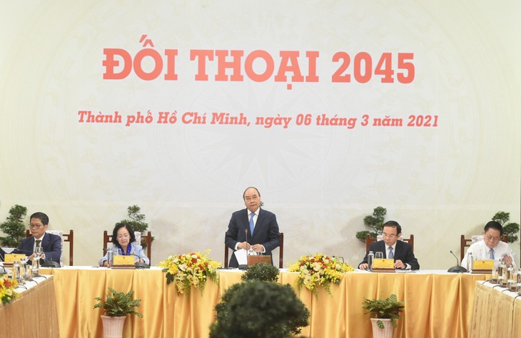 ปฏิบัติเป้าหมายเพื่อนำเวียดนามกลายเป็นประเทศที่แข็งแกร่งและเจริญรุ่งเรืองภายในปี 2045 - ảnh 1