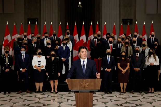 นายกรัฐมนตรีแคนาดาเปิดตัวคณะรัฐมนตรีชุดใหม่ - ảnh 1