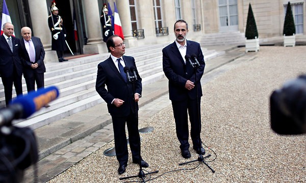France establishes diplomatic ties with Syrian opposition force - ảnh 1