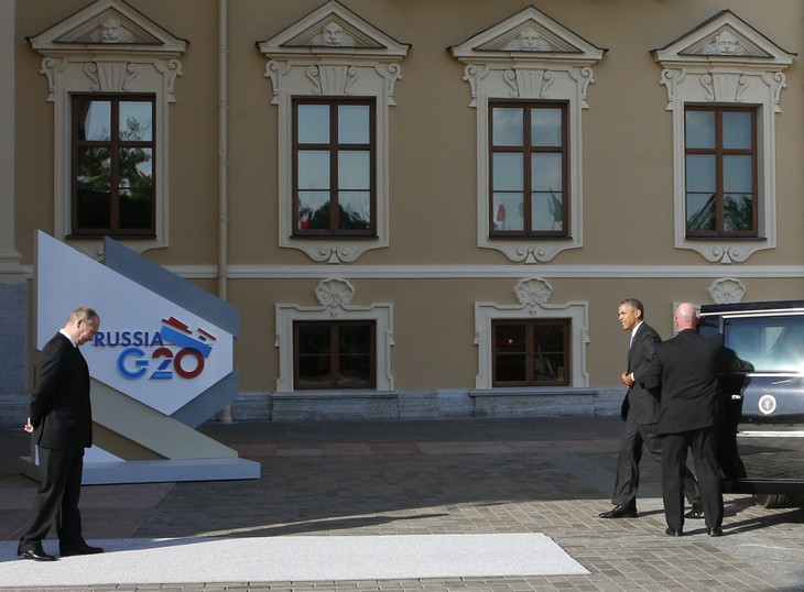 G20 leaders meet in St. Petersburg - ảnh 1