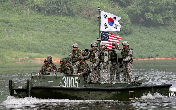 North Korea urges South Korea to cancel joint military exercise with the US - ảnh 1