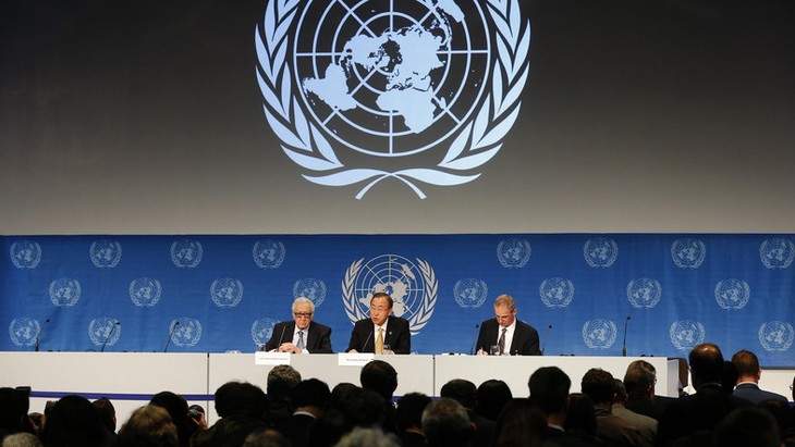 Syrian groups sit down for Geneva II conference - ảnh 1