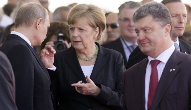 Russia, Germany, France discuss Ukraine’s crisis - ảnh 1