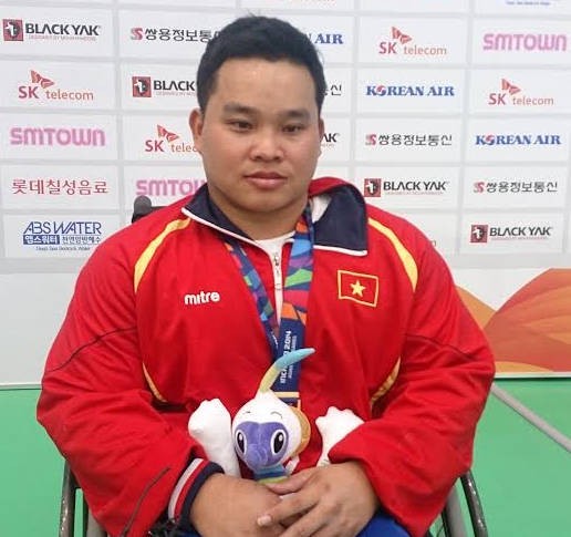 More gold medals go to Vietnam at Asian Para Games 2014 - ảnh 1