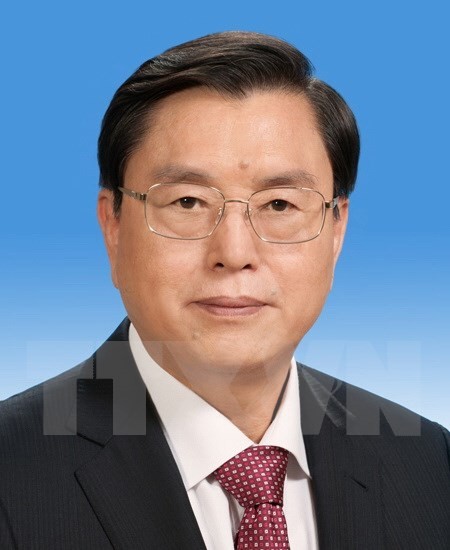 Chairman of Chinese National People’s Congress visits Vietnam - ảnh 1