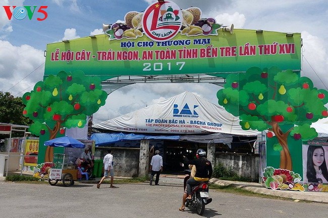Fruit festival opens in Ben Tre province - ảnh 1