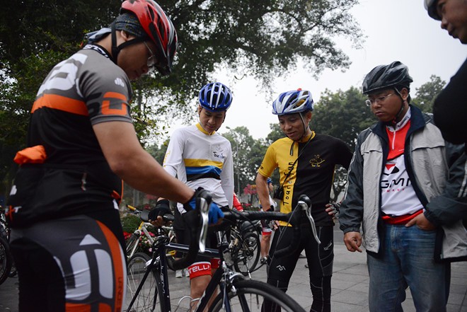 Weekend cycling, new hobby of Hanoians - ảnh 2