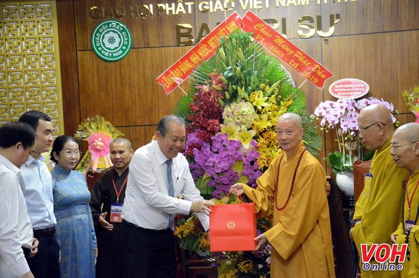 Vietnam commemorates Lord Buddha’s 2563rd birthday - ảnh 1