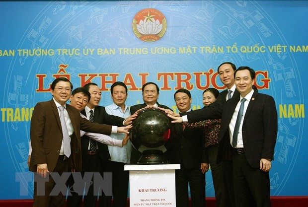 Vietnam Fatherland Front launches web portal - ảnh 1