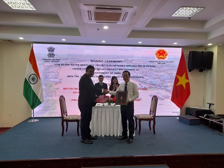India funds water management projects in Vietnam’s Mekong Delta  - ảnh 1