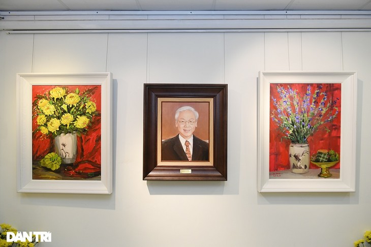 Hanoi exhibition features spring paintings - ảnh 1