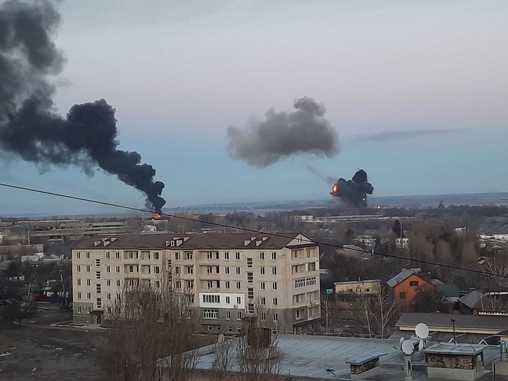 Ukraine confirms Russian attack  - ảnh 1