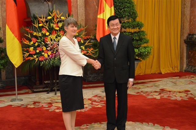 Staatspräsident Truong Tan Sang empfängt neue ausländische Botschafter  - ảnh 1