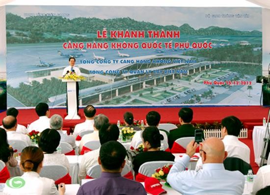 Einweihung des internationalen Flughafens Phu Quoc - ảnh 1