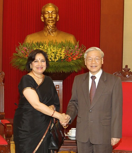 Indien und Vietnam streben nach Frieden und Wohlstand - ảnh 1