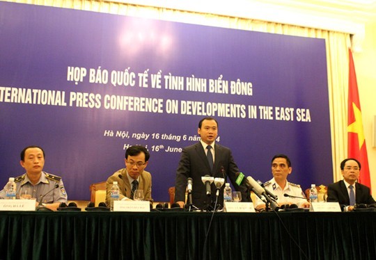 Internationale Pressekonferenz: Vietnam weist falsche Argumente Chinas entschieden zurück - ảnh 1