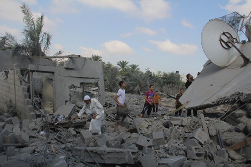 Israels Kabinett mobilisiert 40.000 Reservisten für eine Attacke im Gazastreifen - ảnh 1