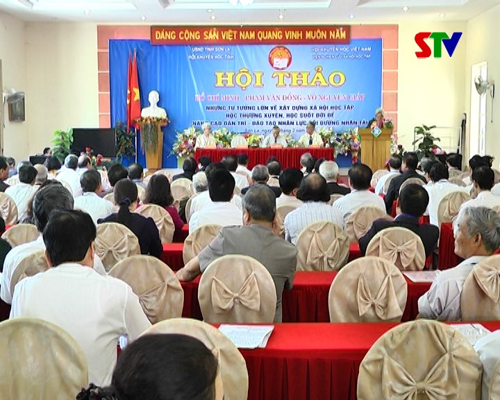 Seminar „Ho Chi Minh – Pham Van Dong – Vo Nguyen Giap: große Ideologie für Lerngesellschaft - ảnh 1