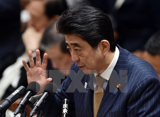 Japanisches Parlament billigt einen Rekorthaushalt für finanzielles Jahr 2015 - ảnh 1