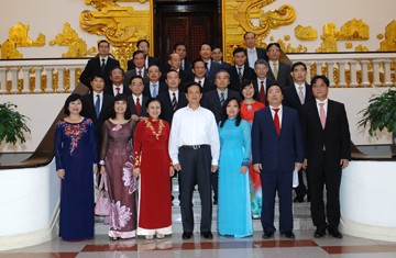 Premierminister Nguyen Tan Dung trifft neue vietnamesische Botschafter im Ausland - ảnh 1