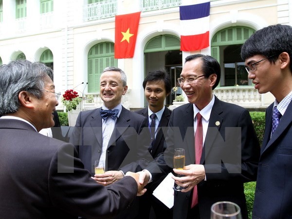 Feier zum 226. Nationalfeiertag Frankreichs in Hanoi - ảnh 1