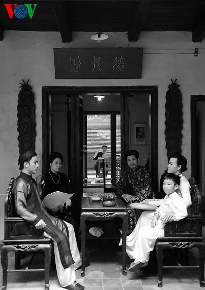 Wohn- und Lebensumstände einer Familie im kolonialen Hanoi - ảnh 2