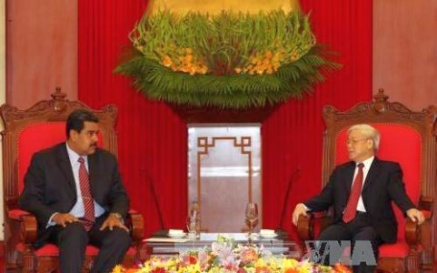 Venezuelas Präsident beendet Vietnambesuch - ảnh 1