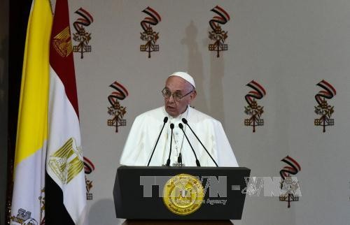Papst Franziskus ruft US-Präsident zum Einsatz für Frieden auf - ảnh 1