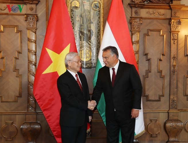 KPV-Generalsekretär Nguyen Phu Trong beendet die Besuche in Russland und Ungarn - ảnh 1