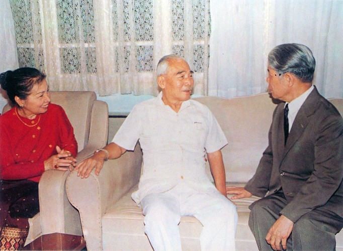 Treffen zwischen dem ehemaligen KPV-Generalsekretär Do Muoi und Spitzenpolitikern weltweit - ảnh 4