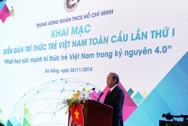 Abschluss des 1. Forum der jungen vietnamesischen Akademiker: Junge vietnamesische Akademiker in 4.0-Ära - ảnh 1