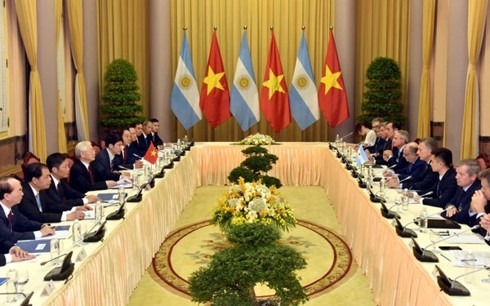 Gemeinsame Erklärung zwischen Vietnam und Argentinien - ảnh 1