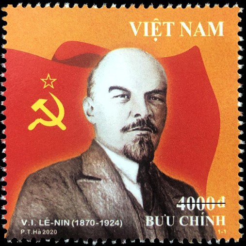 Briefmarkenserie zum Geburtstag von V. I. Lenin - ảnh 1