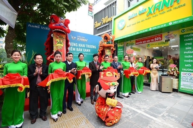 Einweihung des Grünen Geschäfts – Lieferkette von umweltfreundlichen Produkten in Hanoi - ảnh 1