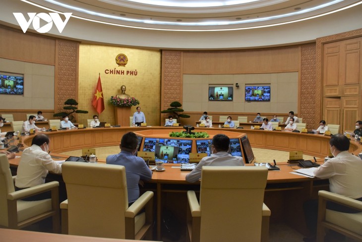 Premierminister Pham Minh Chinh: Förderung der Stärke der nationalen Solidarität in Covid-19-Bekämpfung - ảnh 1