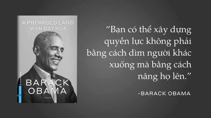 Ausgabe „Ein verheißenes Land” von ehemaligem US-Präsidenten Barack Obama in Vietnam  - ảnh 1
