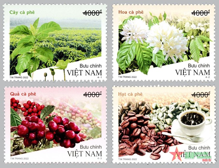 Vorstellung vietnamesisches Kaffees durch Herausgabe von Briefmarken - ảnh 1