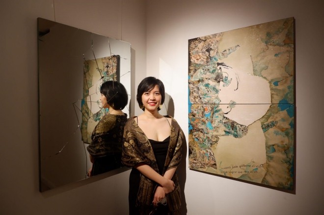 Ausstellung „Diep“: Die Welt glänzt auf dem Diep-Papier von Le Vu Anh Nhi - ảnh 1